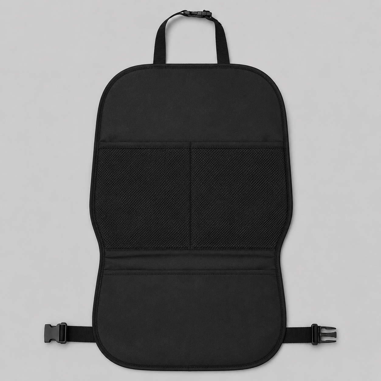 Car Seat Organizer Mat, Universal Anti-Slip Seat Pocket Cover for Interior Storage