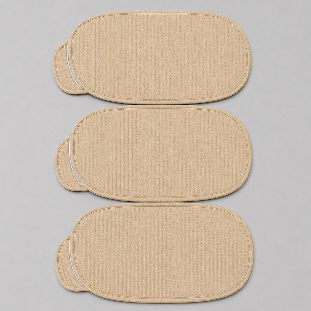 Car Seat Organizer Mat, Universal Anti-Slip Seat Pocket Cover for Interior Storage