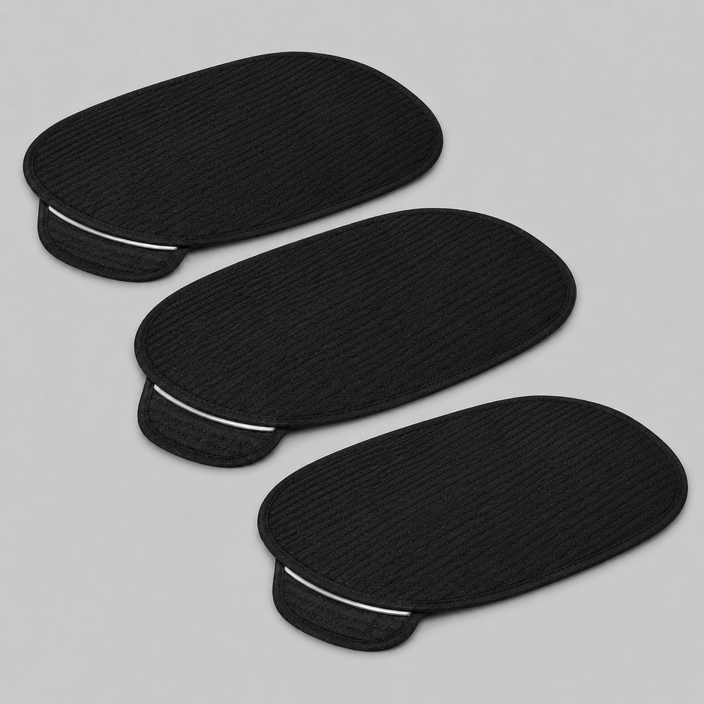 Car Seat Organizer Mat, Universal Anti-Slip Seat Pocket Cover for Interior Storage