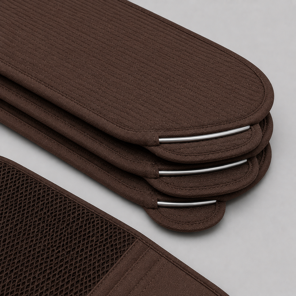 Car Seat Organizer Mat, Universal Anti-Slip Seat Pocket Cover for Interior Storage