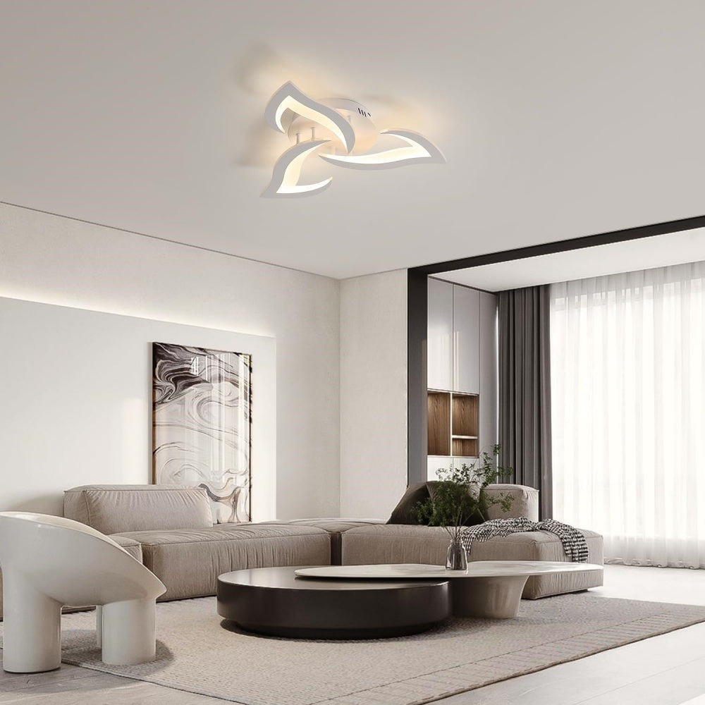 Flower-Shaped LED Ceiling Light for Modern Interiors | Ridorn