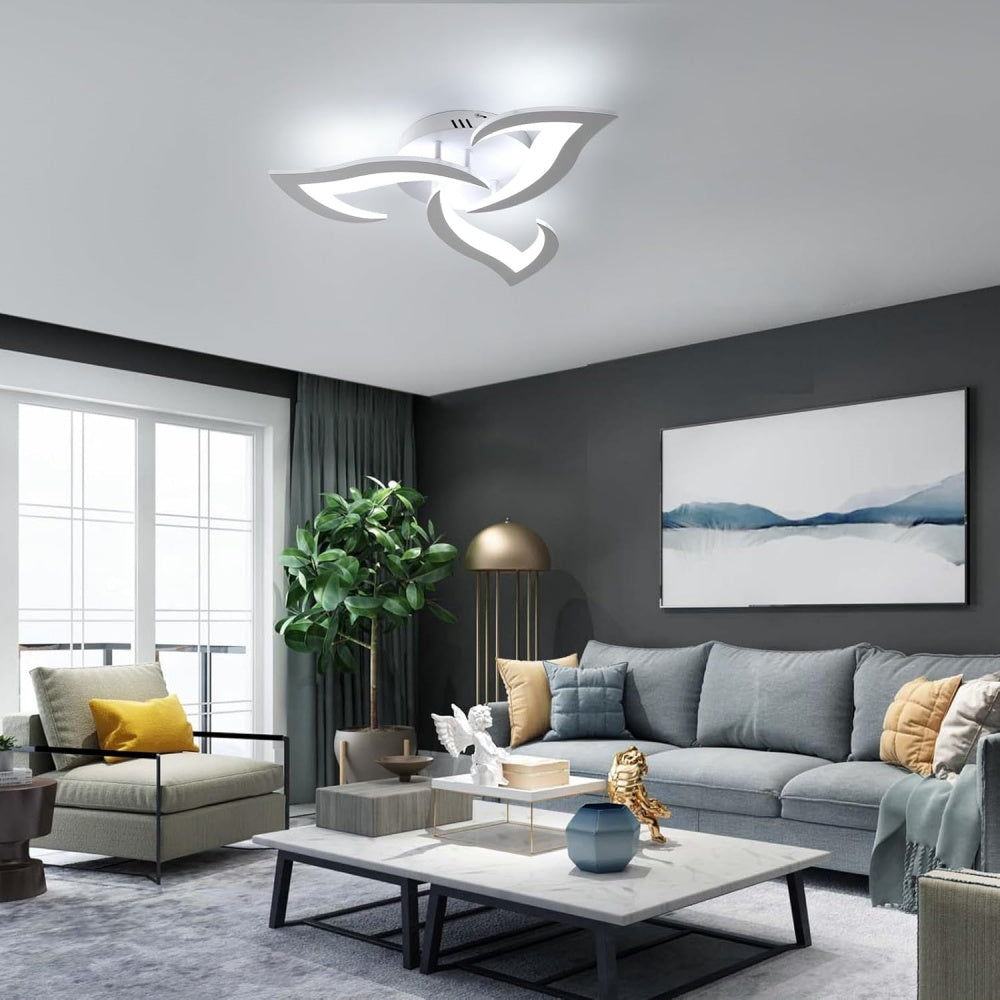 Flower-Shaped LED Ceiling Light for Modern Interiors | Ridorn