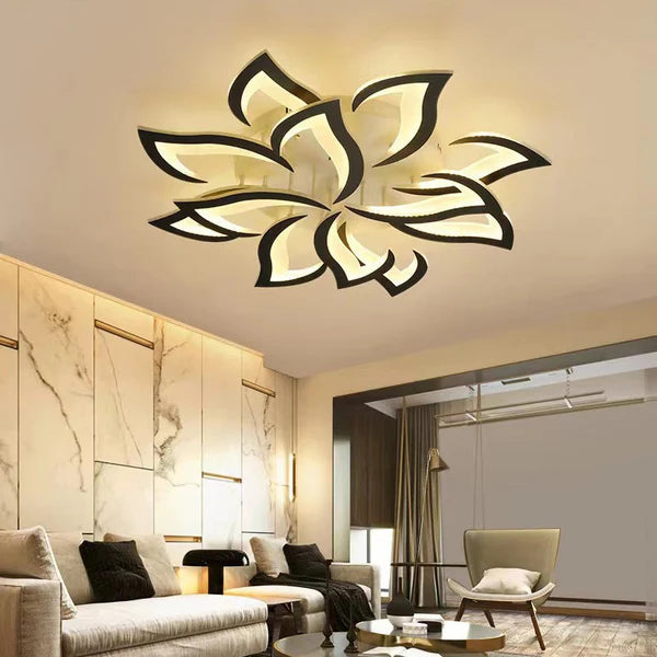 Flower-Shaped LED Ceiling Light for Modern Interiors | Ridorn