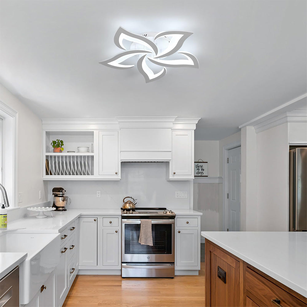 Flower-Shaped LED Ceiling Light for Modern Interiors | Ridorn
