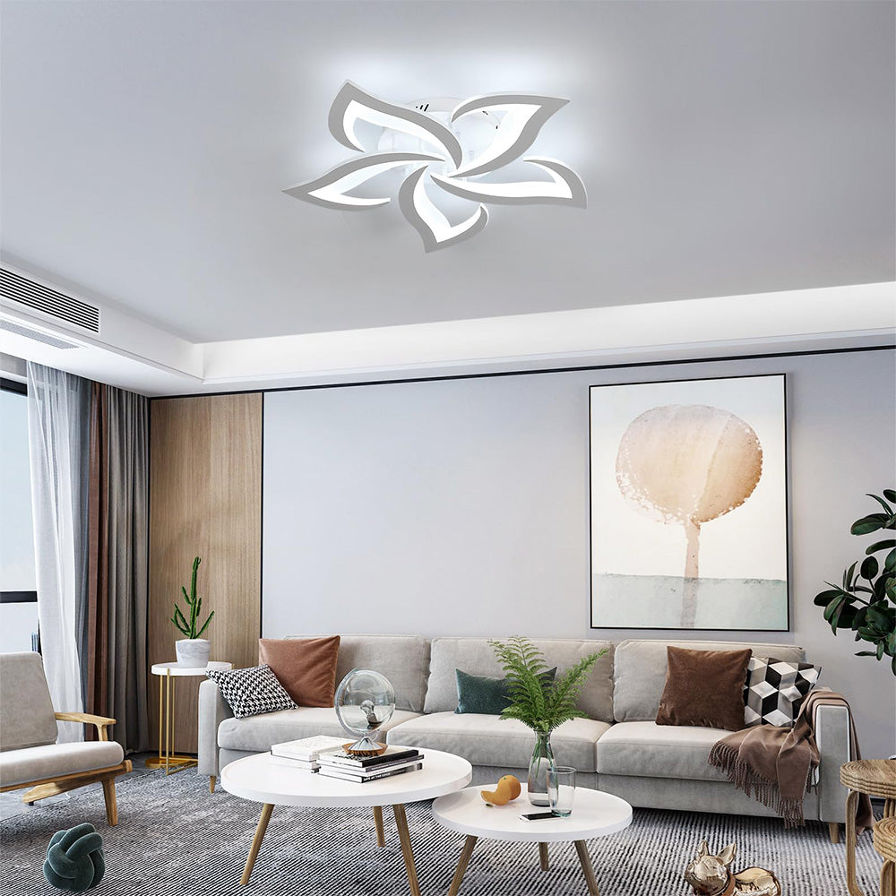 Flower-Shaped LED Ceiling Light for Modern Interiors | Ridorn