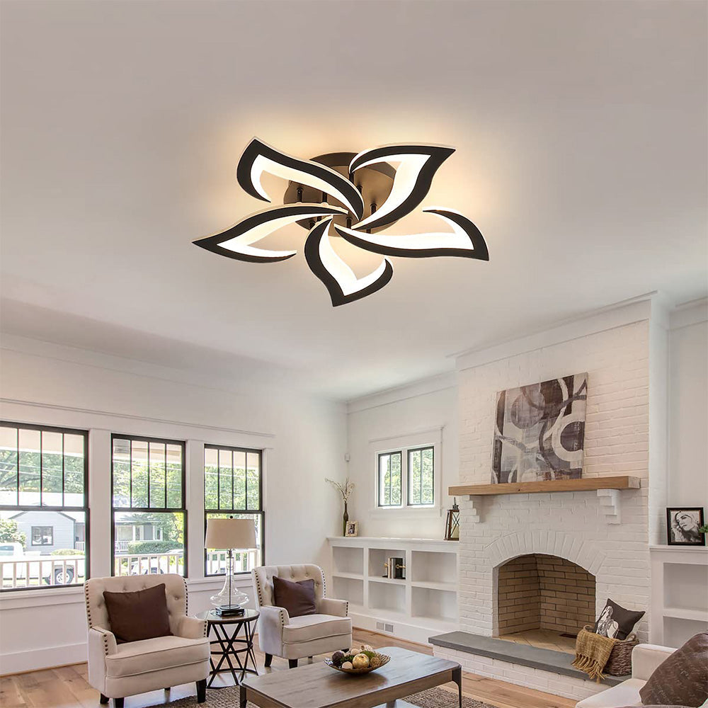 Flower-Shaped LED Ceiling Light for Modern Interiors | Ridorn