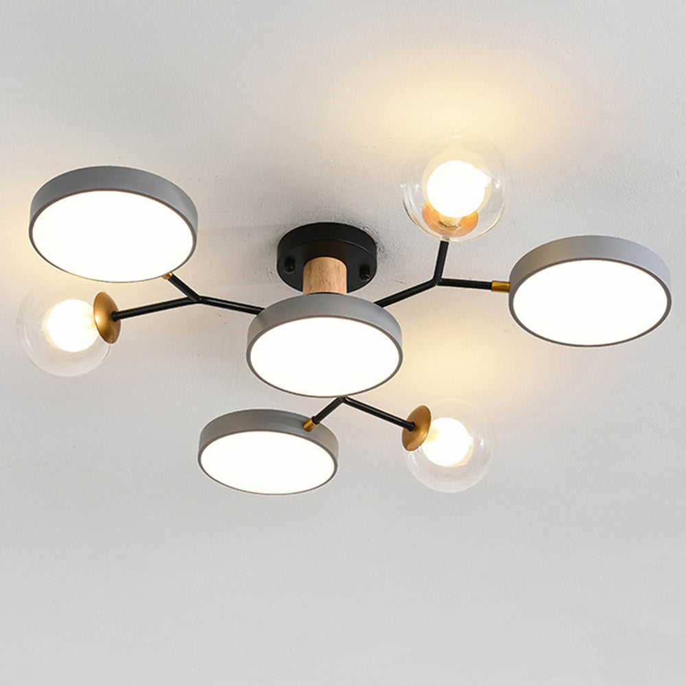 Multi-Arm Branch Style LED Ceiling Light Fixture | Ridorn