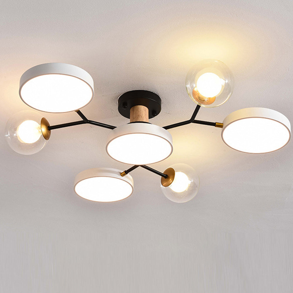 Multi-Arm Branch Style LED Ceiling Light Fixture | Ridorn