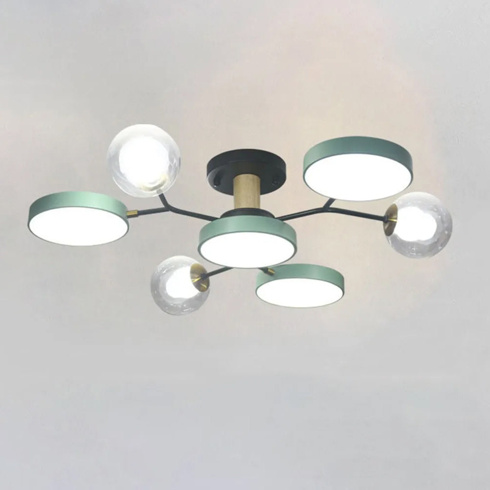 Multi-Arm Branch Style LED Ceiling Light Fixture | Ridorn