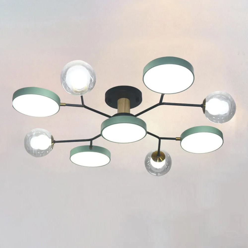 Multi-Arm Branch Style LED Ceiling Light Fixture | Ridorn