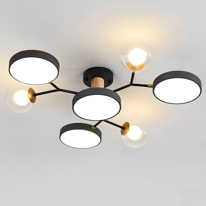 Multi-Arm Branch Style LED Ceiling Light Fixture | Ridorn