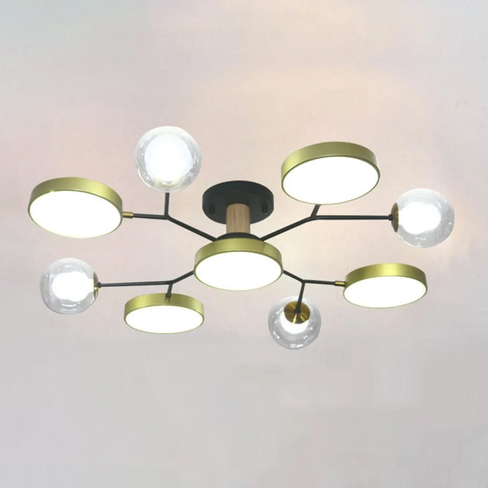 Multi-Arm Branch Style LED Ceiling Light Fixture | Ridorn