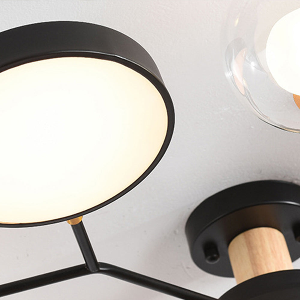 Multi-Arm Branch Style LED Ceiling Light Fixture | Ridorn