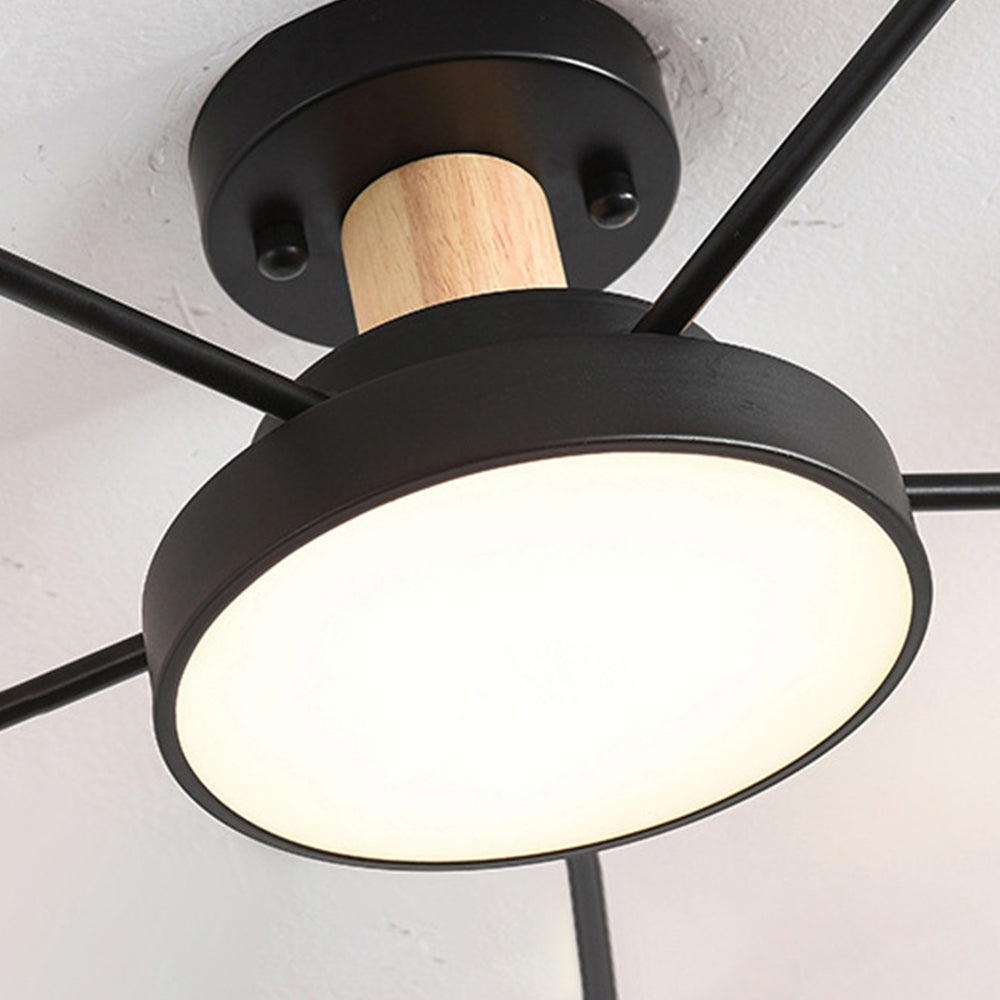 Multi-Arm Branch Style LED Ceiling Light Fixture | Ridorn