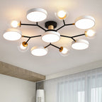 Multi-Arm Branch Style LED Ceiling Light Fixture | Ridorn