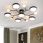 Multi-Arm Branch Style LED Ceiling Light Fixture | Ridorn