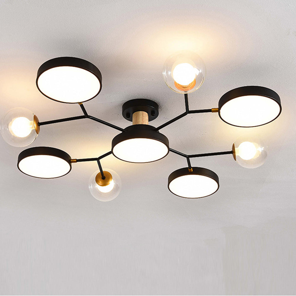 Multi-Arm Branch Style LED Ceiling Light Fixture | Ridorn
