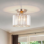 Premium Crystal Flush Mount Ceiling Light Fixture | Ridorn