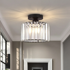 Premium Crystal Flush Mount Ceiling Light Fixture | Ridorn