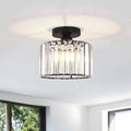 Premium Crystal Flush Mount Ceiling Light Fixture