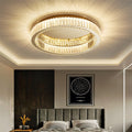 Layered LED Flush Ceiling Light Fixture for Indoor Spaces | Ridorn