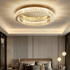 Layered LED Flush Ceiling Light Fixture for Indoor Spaces | Ridorn