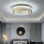 Layered LED Flush Ceiling Light Fixture for Indoor Spaces | Ridorn