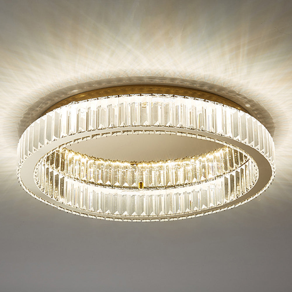 Layered LED Flush Ceiling Light Fixture for Indoor Spaces | Ridorn