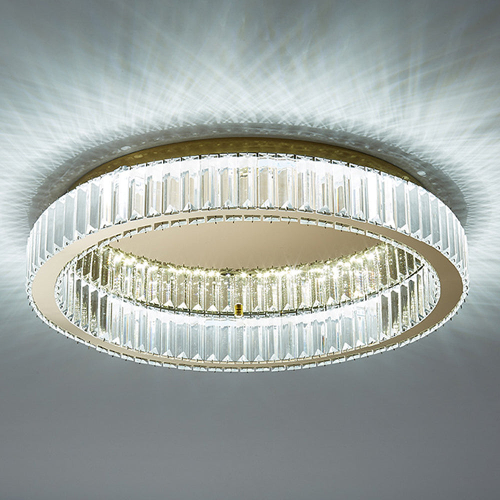 Layered LED Flush Ceiling Light Fixture for Indoor Spaces | Ridorn
