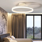 Offset Circular LED Ceiling Light with Modern Design | Ridorn