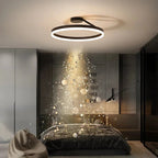 Offset Circular LED Ceiling Light with Modern Design | Ridorn