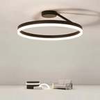 Offset Circular LED Ceiling Light with Modern Design | Ridorn