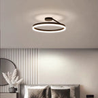 Offset Circular LED Ceiling Light with Modern Design | Ridorn