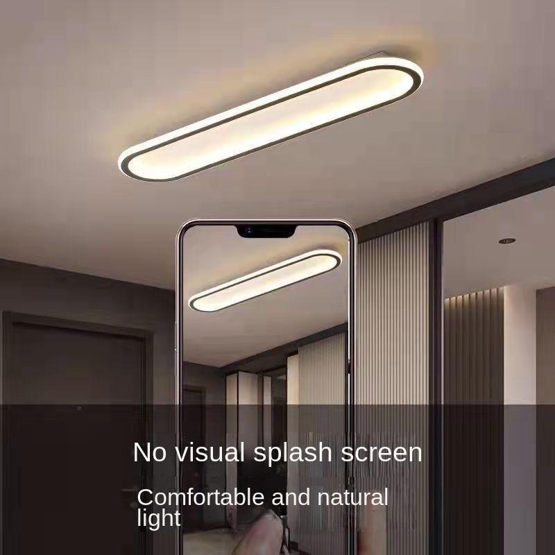 Linear LED Ceiling Light | Slim Flush Mount Design | Ridorn