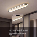 Linear LED Ceiling Light | Slim Flush Mount Design | Ridorn