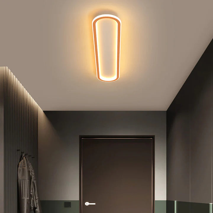 Linear LED Ceiling Light | Slim Flush Mount Design | Ridorn