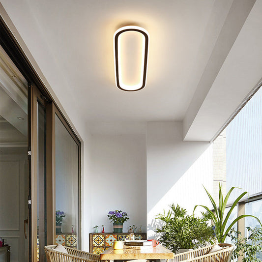 Linear LED Ceiling Light | Slim Flush Mount Design | Ridorn