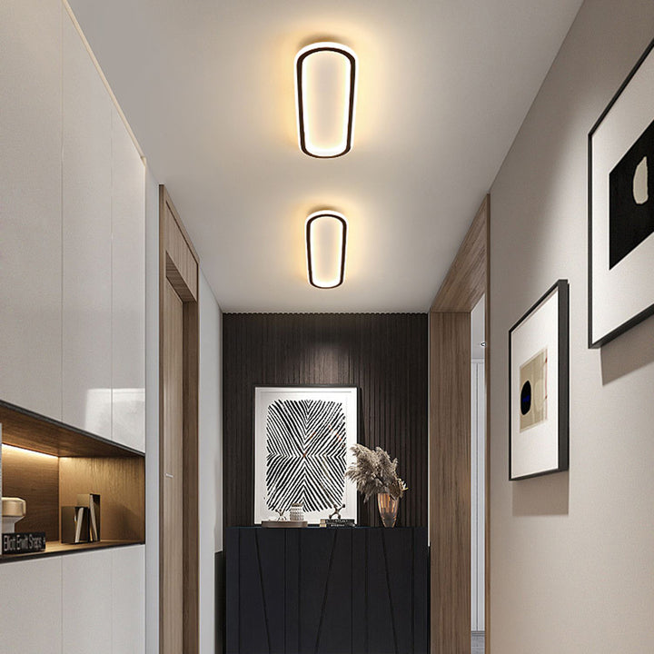 Linear LED Ceiling Light | Slim Flush Mount Design | Ridorn