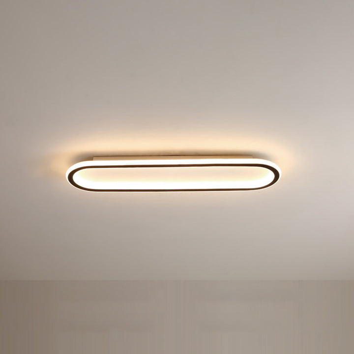 Linear LED Ceiling Light | Slim Flush Mount Design | Ridorn