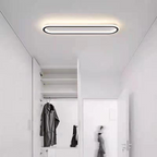 Linear LED Ceiling Light | Slim Flush Mount Design | Ridorn
