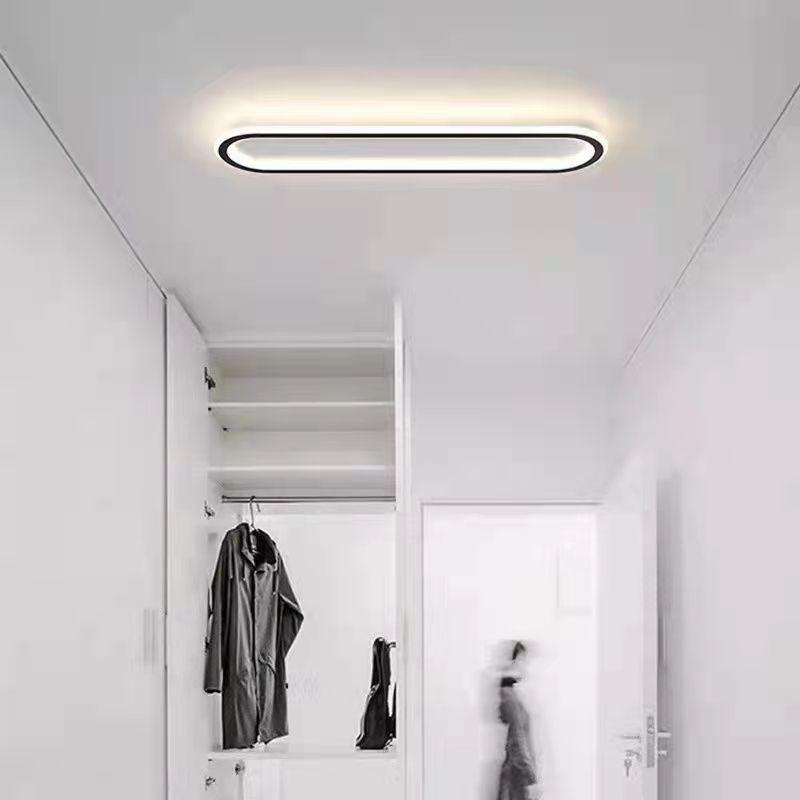 Linear LED Ceiling Light | Slim Flush Mount Design | Ridorn