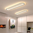 Linear LED Ceiling Light | Slim Flush Mount Design | Ridorn