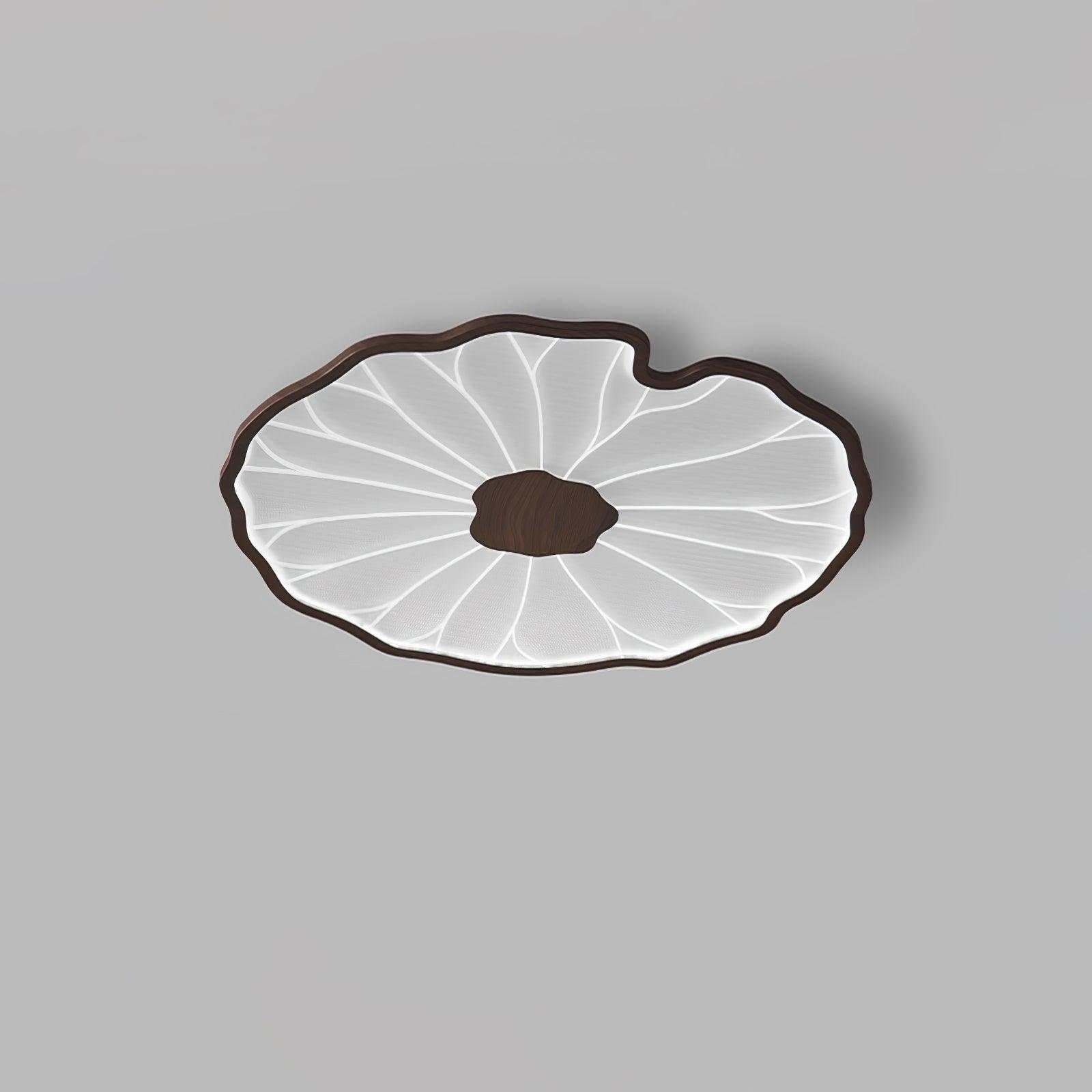 Lotus Leaf LED Ceiling Light for Indoor Spaces | Ridorn