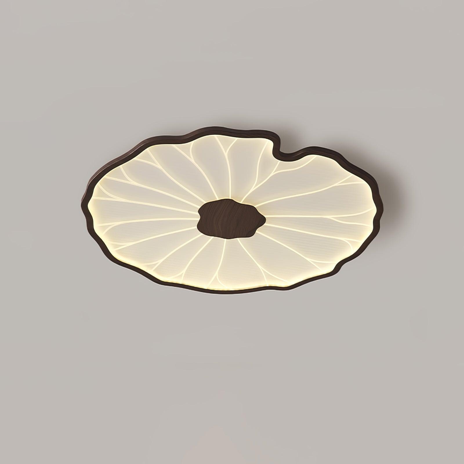 Lotus Leaf LED Ceiling Light for Indoor Spaces | Ridorn