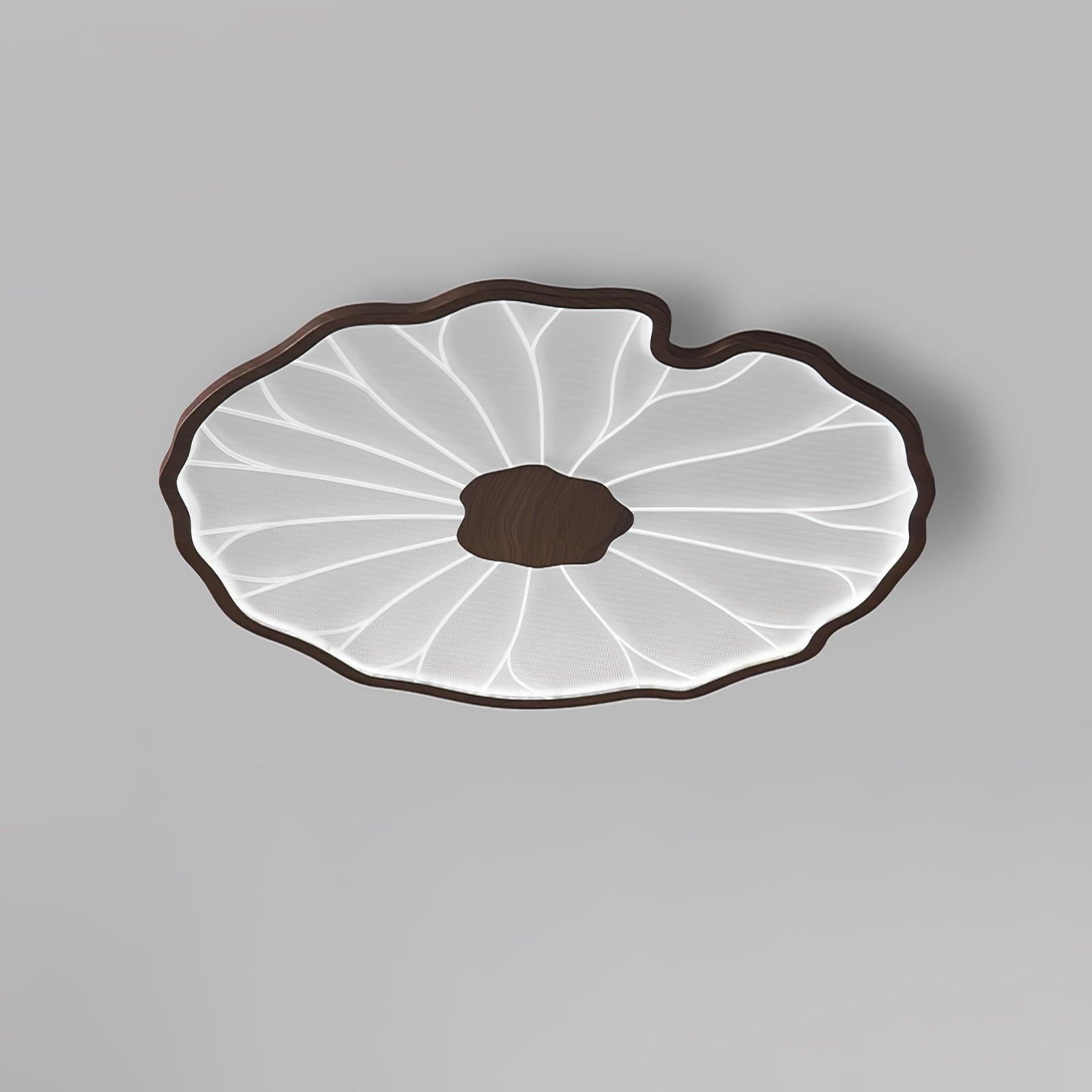Lotus Leaf LED Ceiling Light for Indoor Spaces | Ridorn