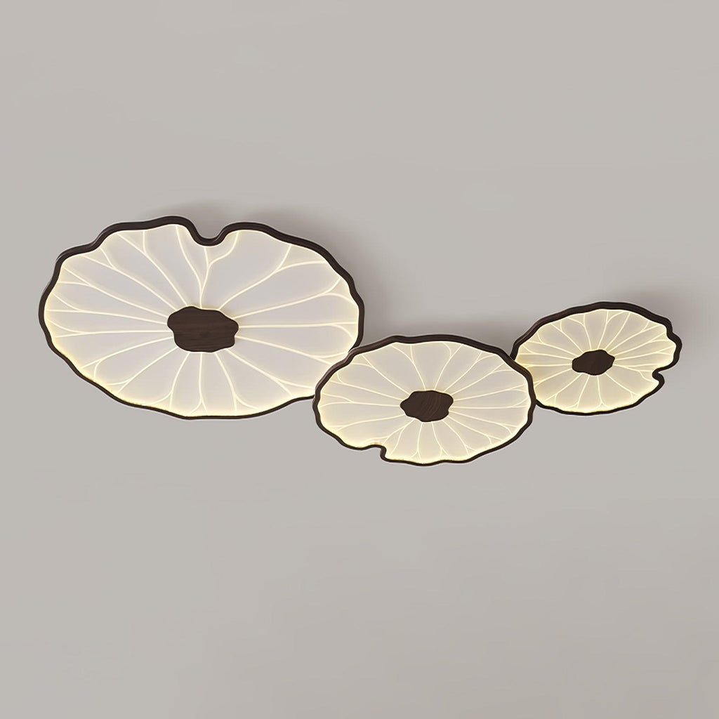 Lotus Leaf LED Ceiling Light for Indoor Spaces | Ridorn