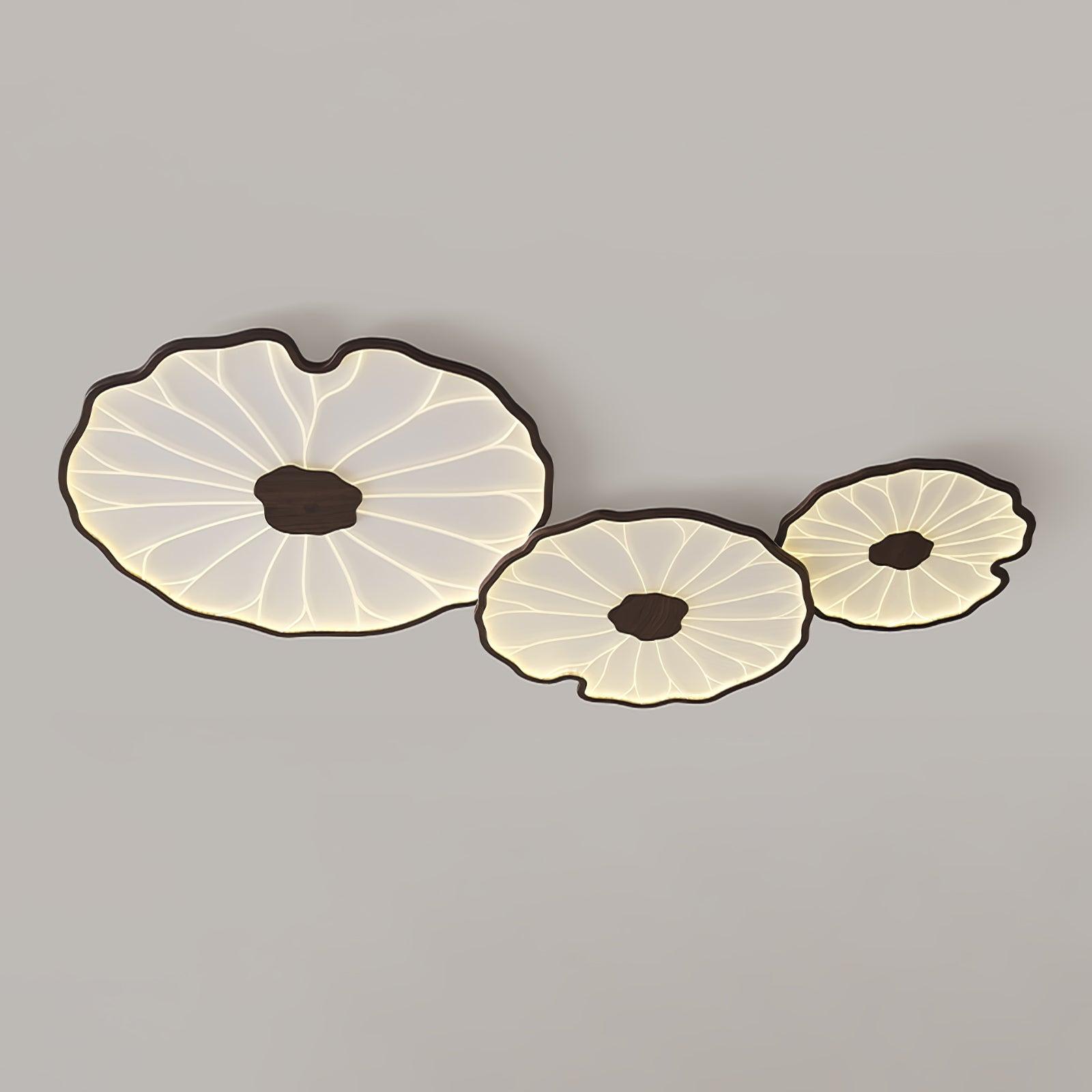 Lotus Leaf LED Ceiling Light for Indoor Spaces | Ridorn