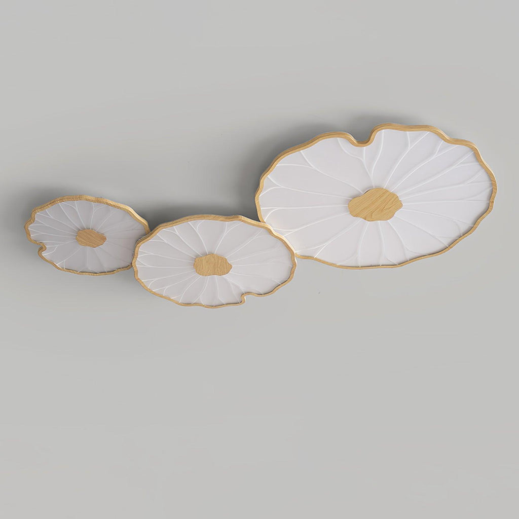 Lotus Leaf LED Ceiling Light for Indoor Spaces | Ridorn