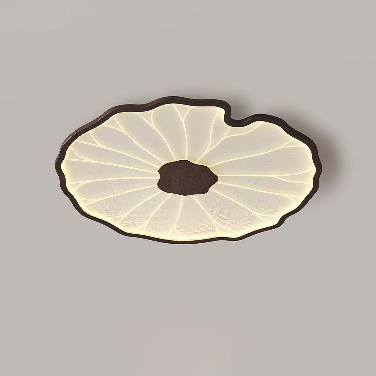 Lotus Leaf LED Ceiling Light for Indoor Spaces | Ridorn