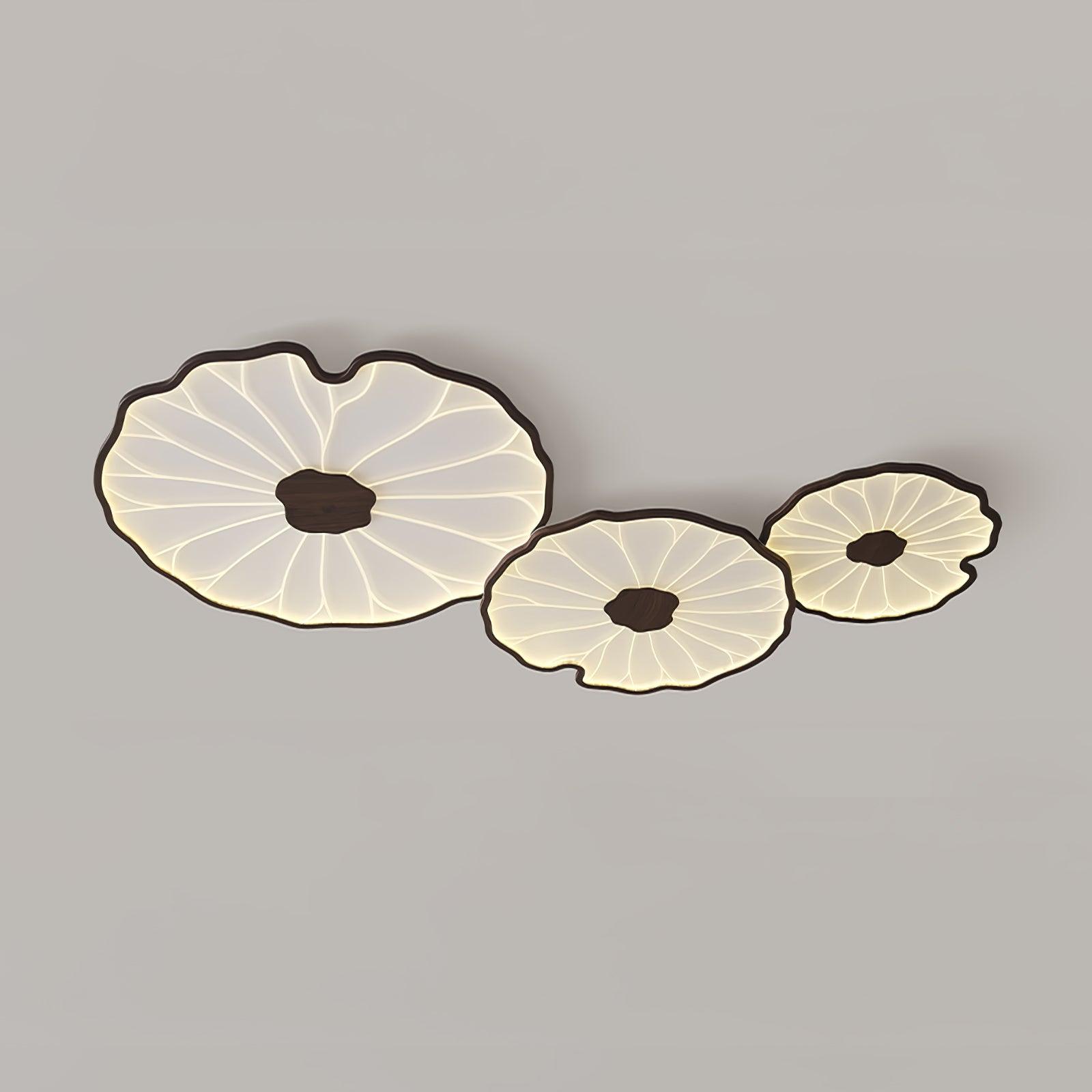 Lotus Leaf LED Ceiling Light for Indoor Spaces | Ridorn